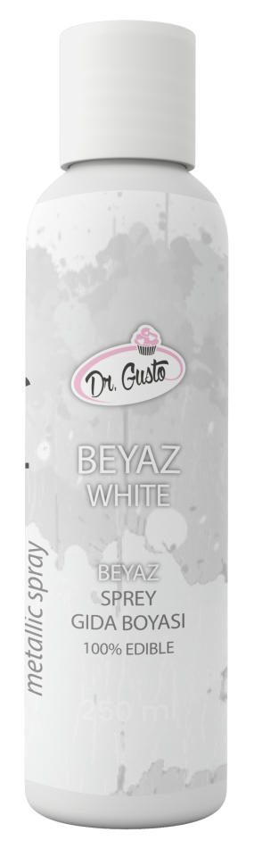 METALİK SPREY BOYA - 250ML Beyaz