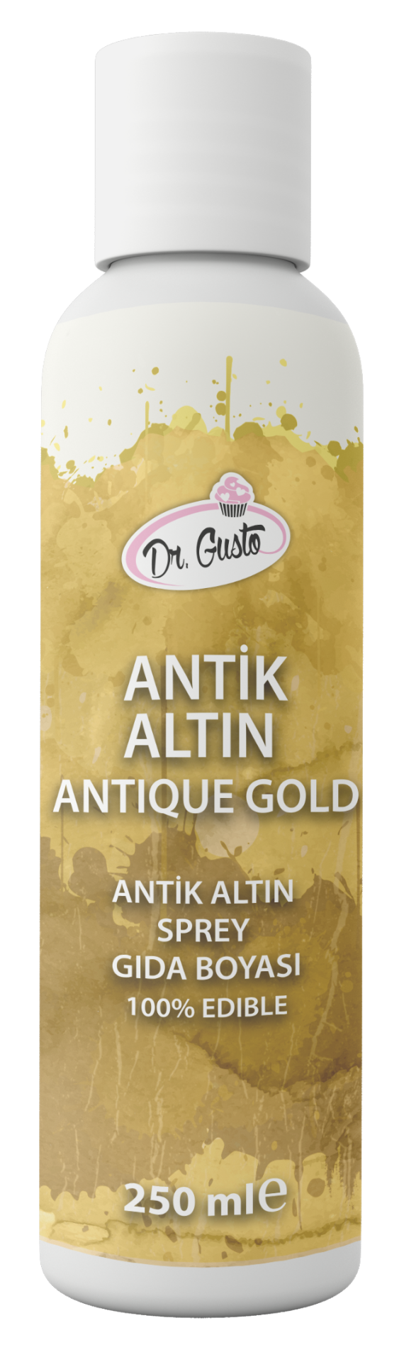 METALİK SPREY BOYA - 250ML Antik Altın
