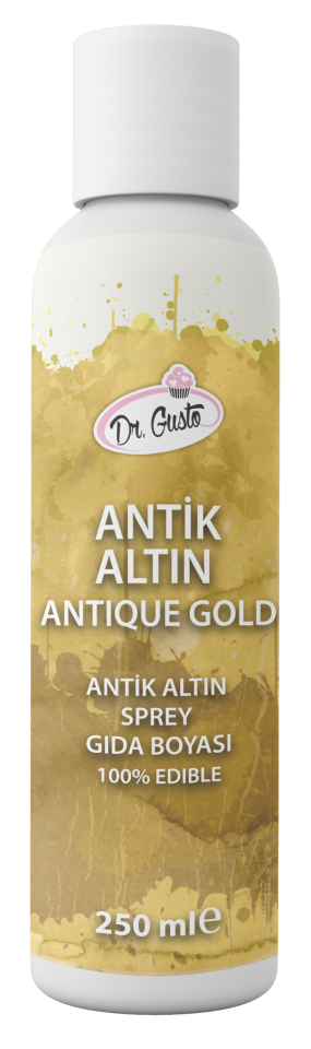 METALİK SPREY BOYA - 250ML Antik Altın