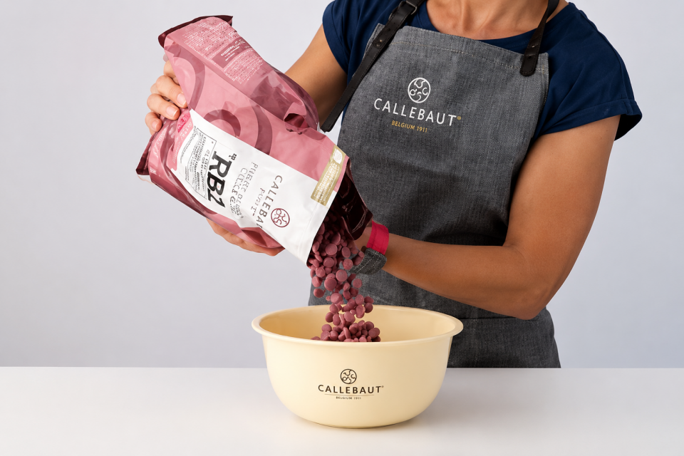 CALLEBAUT KUVERTÜR - RUBY RB2 2,5 KG