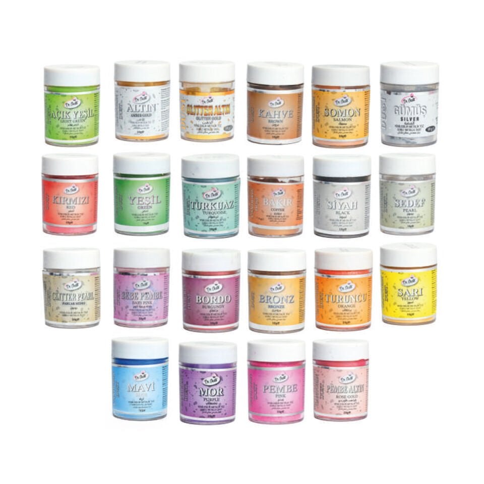 DR.GUSTO METALİK TOZ BOYA - 10GR