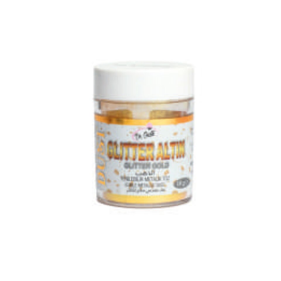 METALİK TOZ BOYA - 10GR Glitter Gold