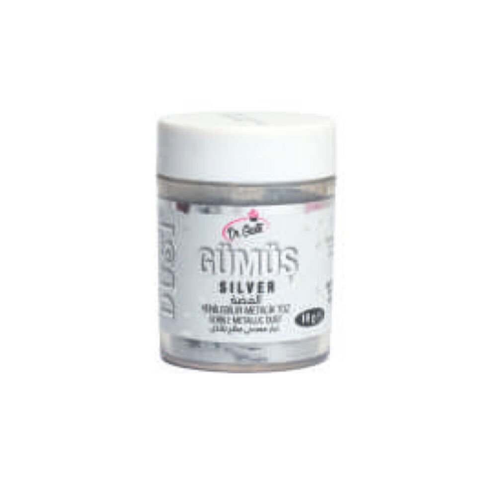 METALİK TOZ BOYA - 10GR Gümüş