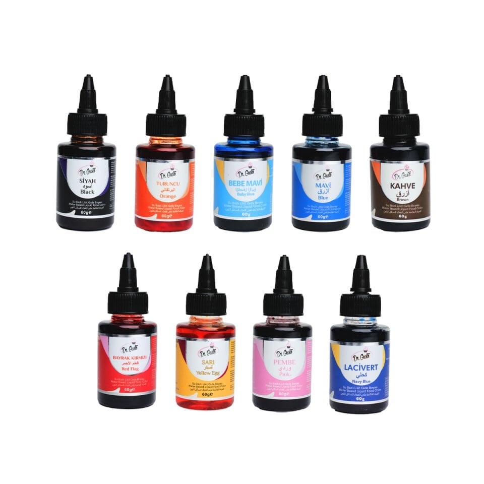 SU BAZLI LİKİT GIDA BOYASI - 60GR