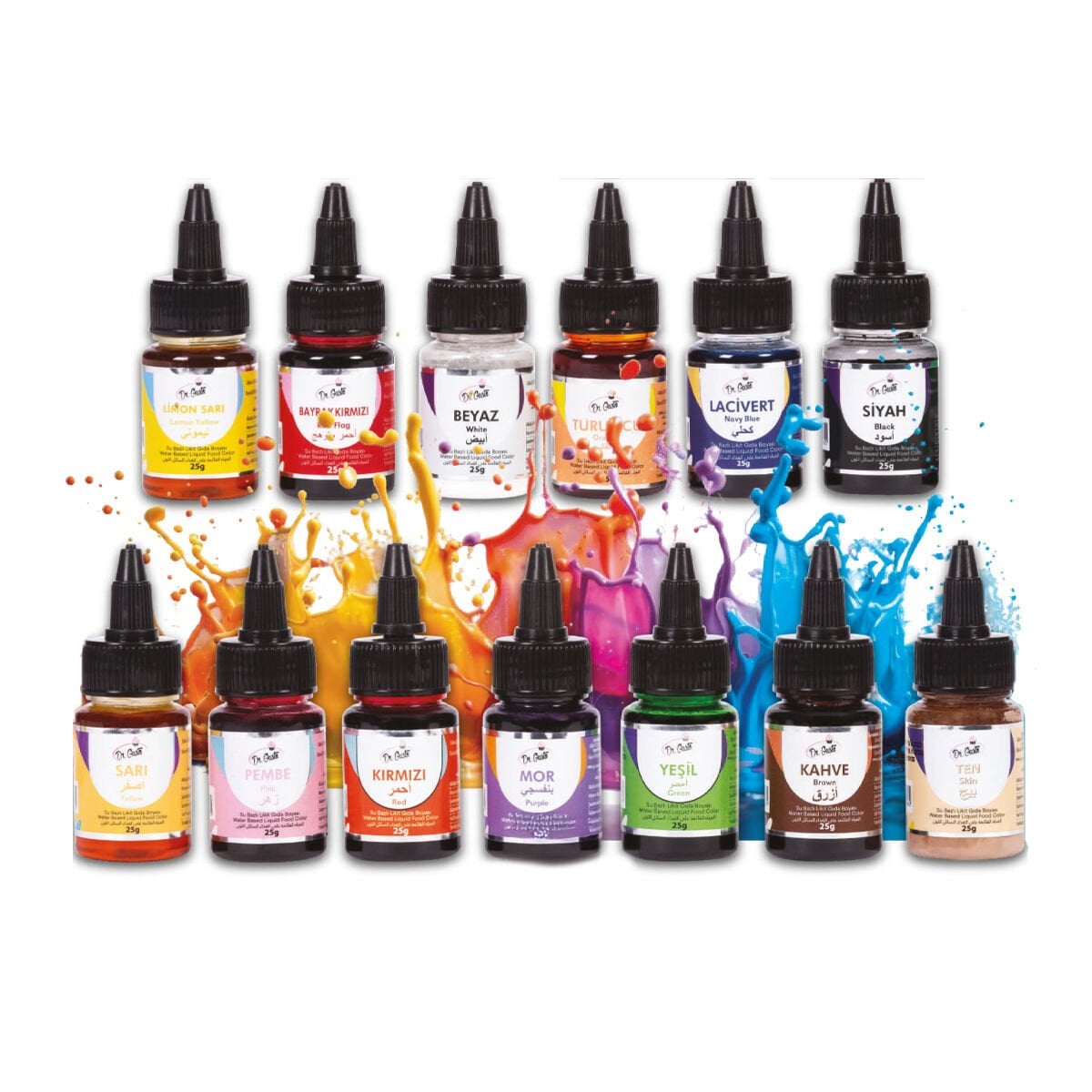 SU BAZLI LİKİT GIDA BOYASI - 25GR