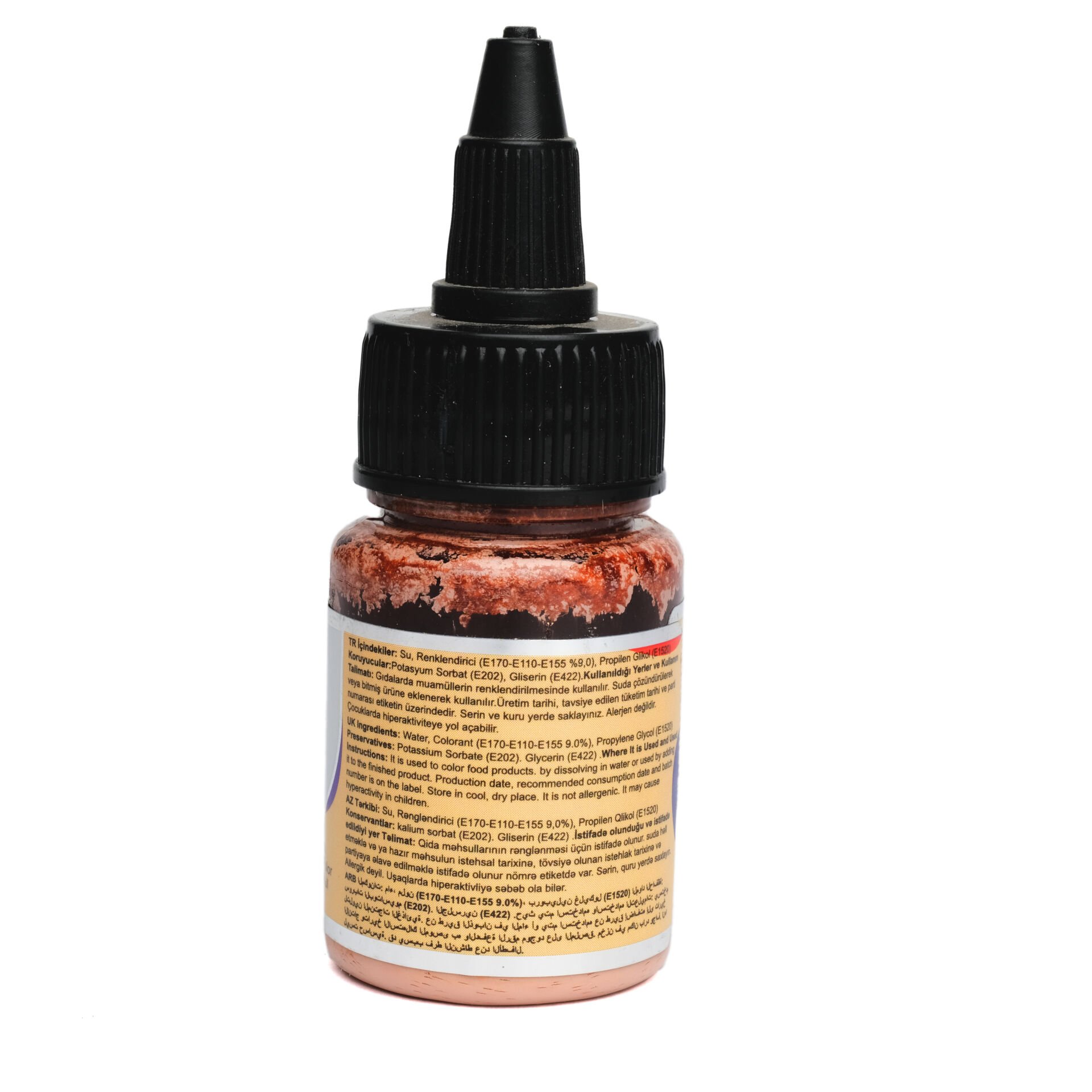 SU BAZLI LİKİT GIDA BOYASI - 25GR Ten Rengi