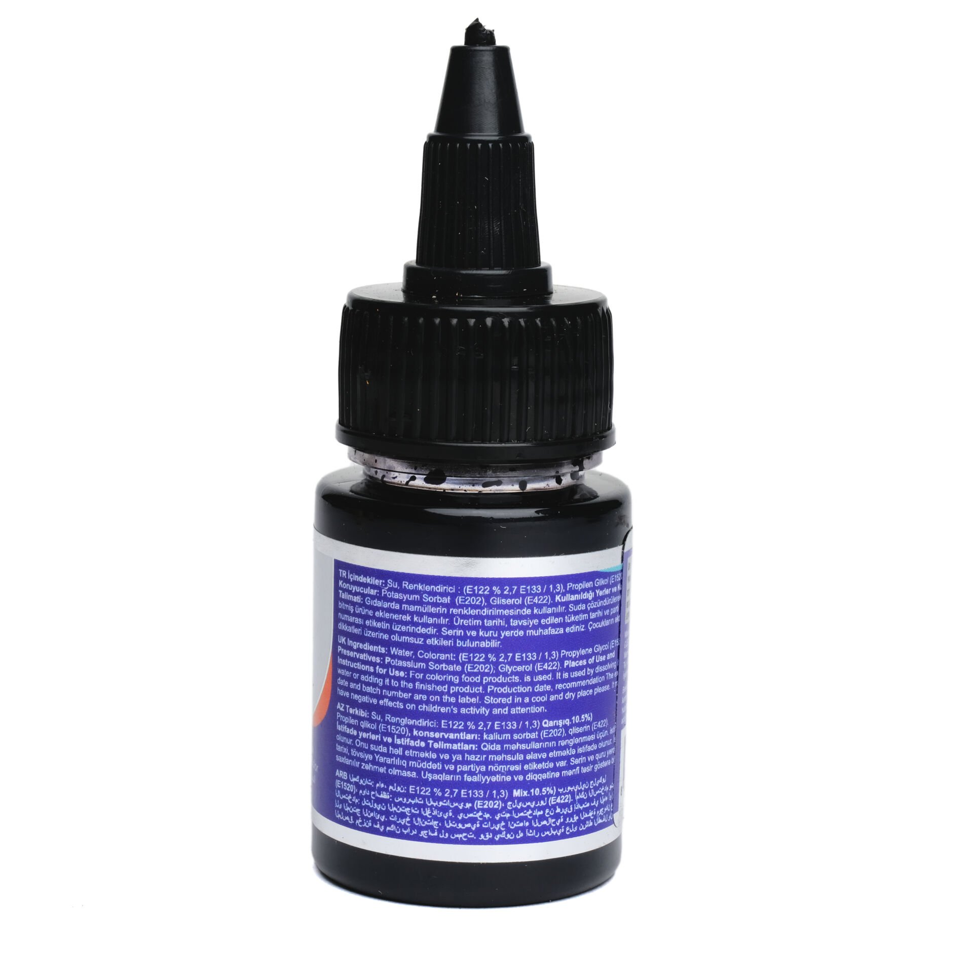 SU BAZLI LİKİT GIDA BOYASI - 25GR Mor