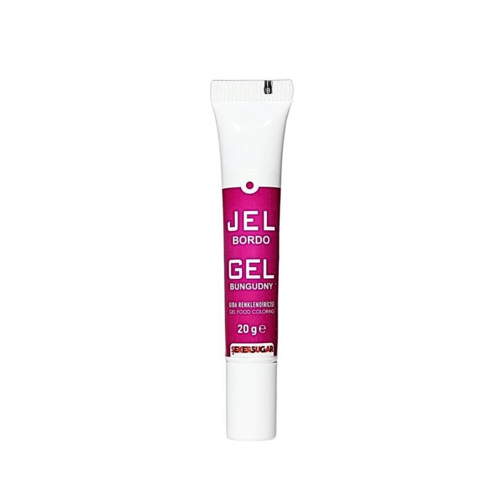 JEL GIDA BOYASI - 20 GR Bordo