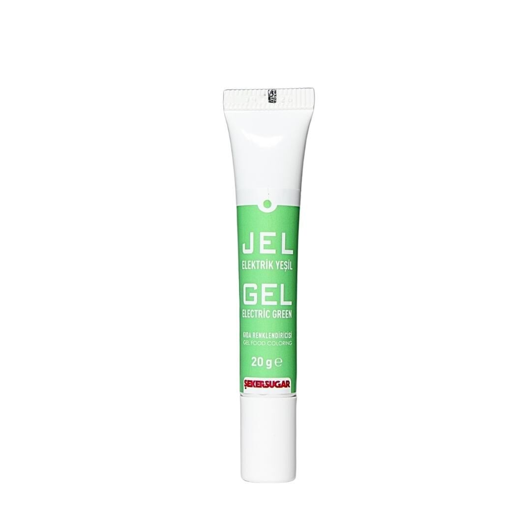 JEL GIDA BOYASI - 20 GR Elektrik Yeşili