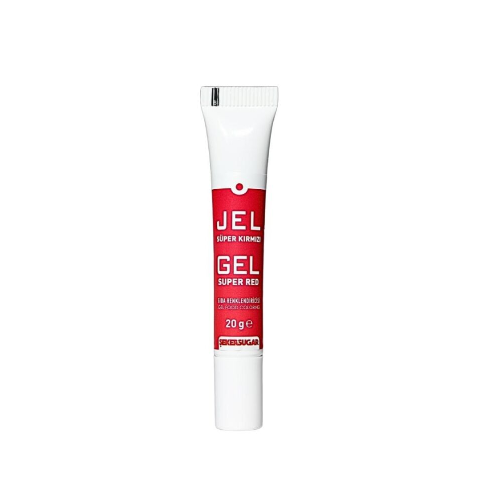 JEL GIDA BOYASI - 20 GR Süper Kırmızı