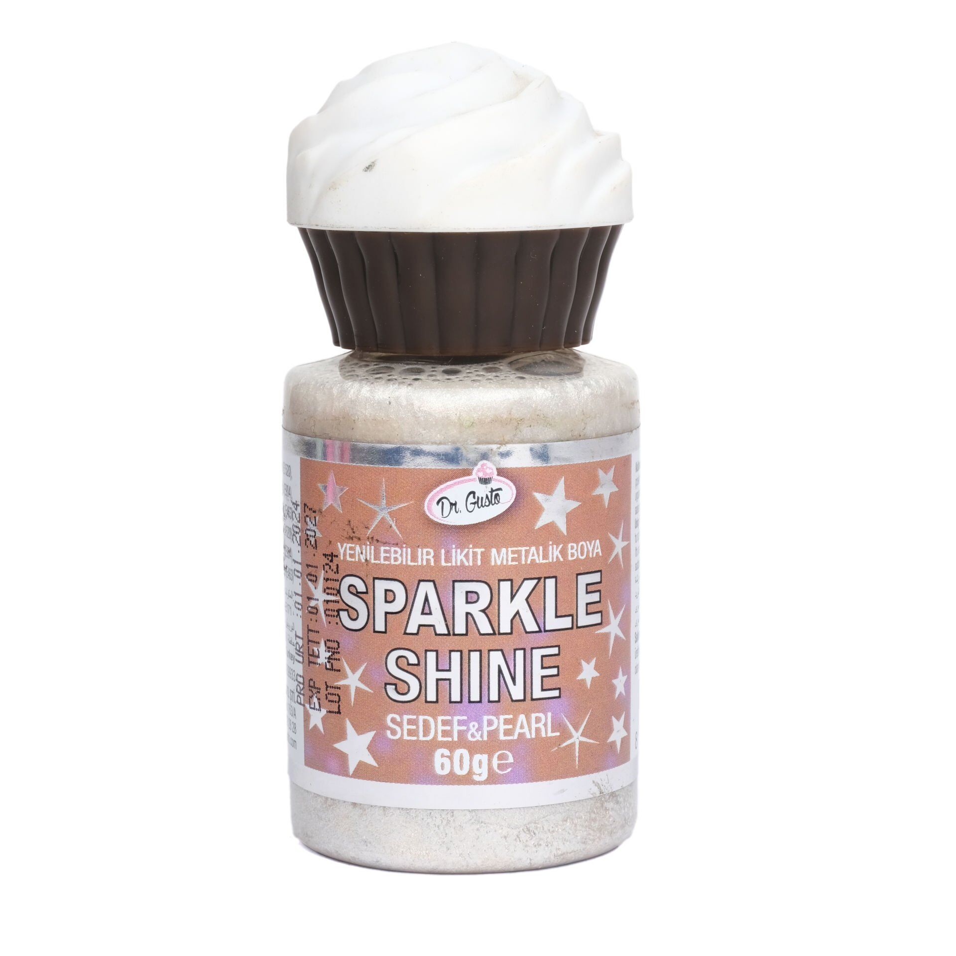 METALİK LİKİT BOYA - 60GR Sedef