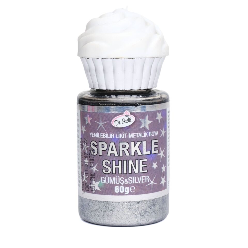 METALİK LİKİT BOYA - 60GR Gümüş