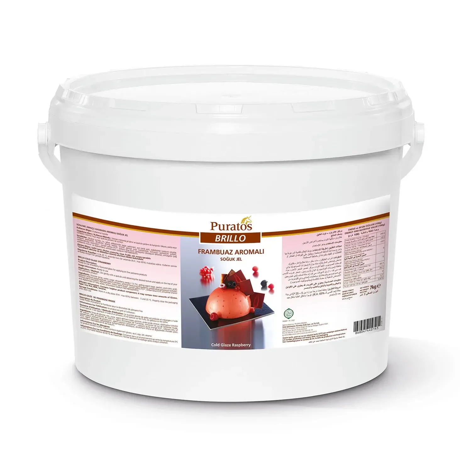 PURATOS BRILLO FRAMBUAZ 7KG