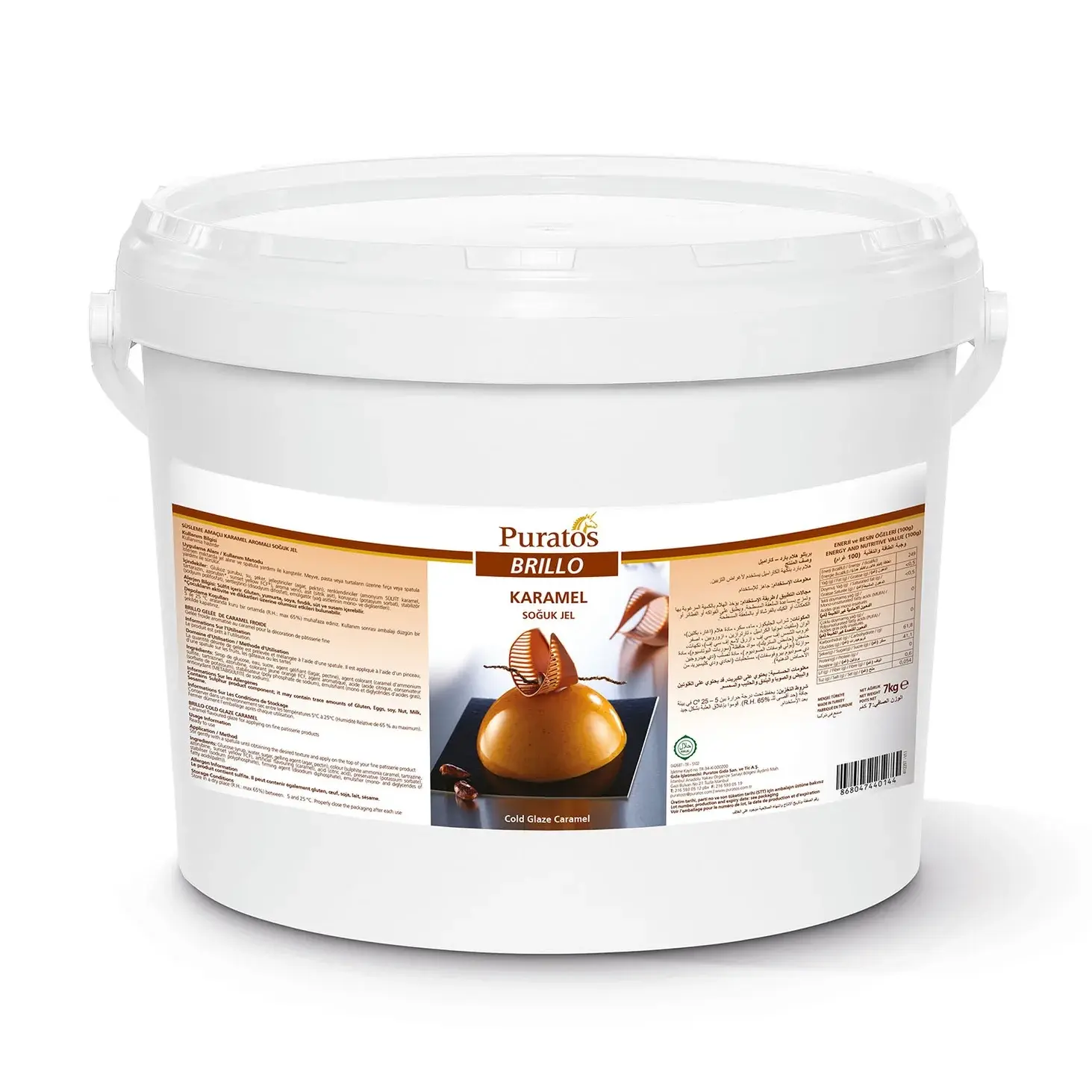 PURATOS BRILLO KARAMEL 7KG