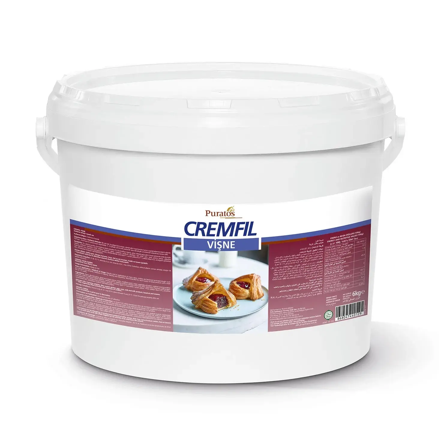 PURATOS CREMFIL VIŞNE 6KG