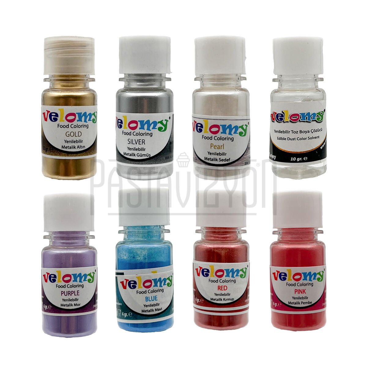 YENİLEBİLİR METALİK GIDA BOYASI