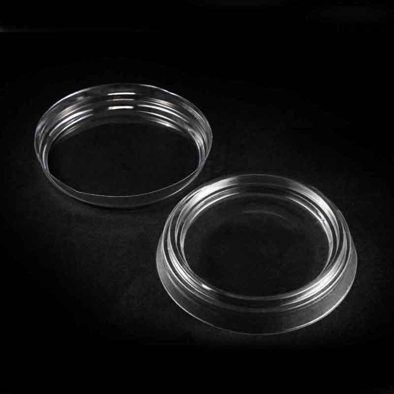 PLASTİK SİLİNDİR TATLI KASESİ KAPAĞI 15Lİ - 250CC