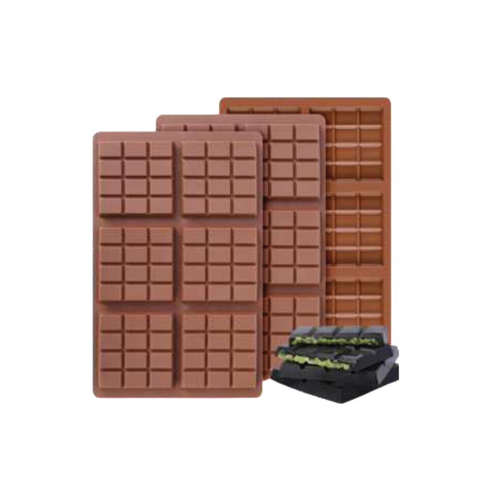 SİLİKON ÇİKOLATA KALIBI BLOK DUBAI