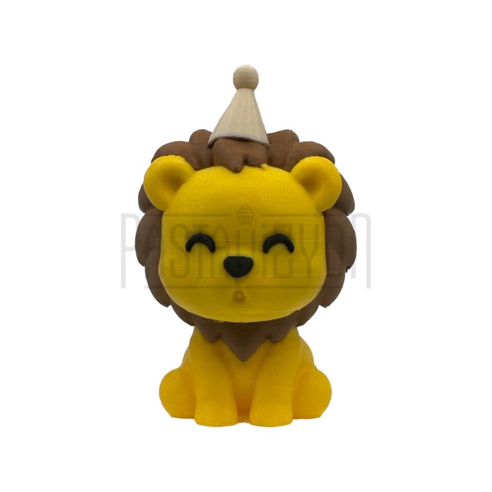 ŞAPKALI ASLAN FİGÜRÜ