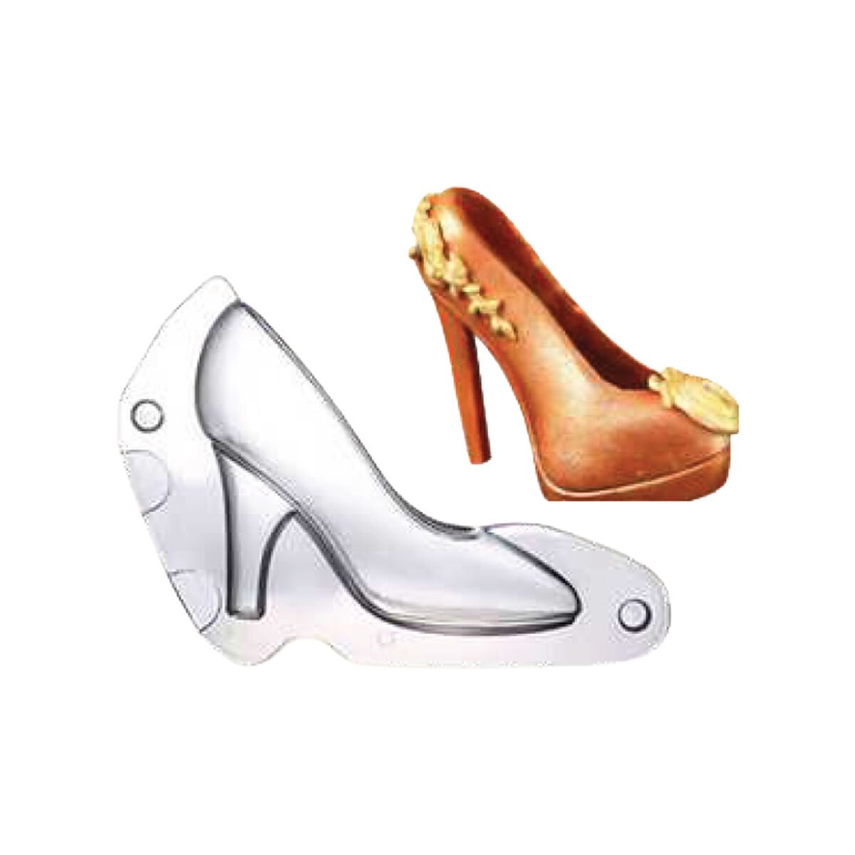 POLİKARBON ÇİKOLATA KALIBI AYAKKABI