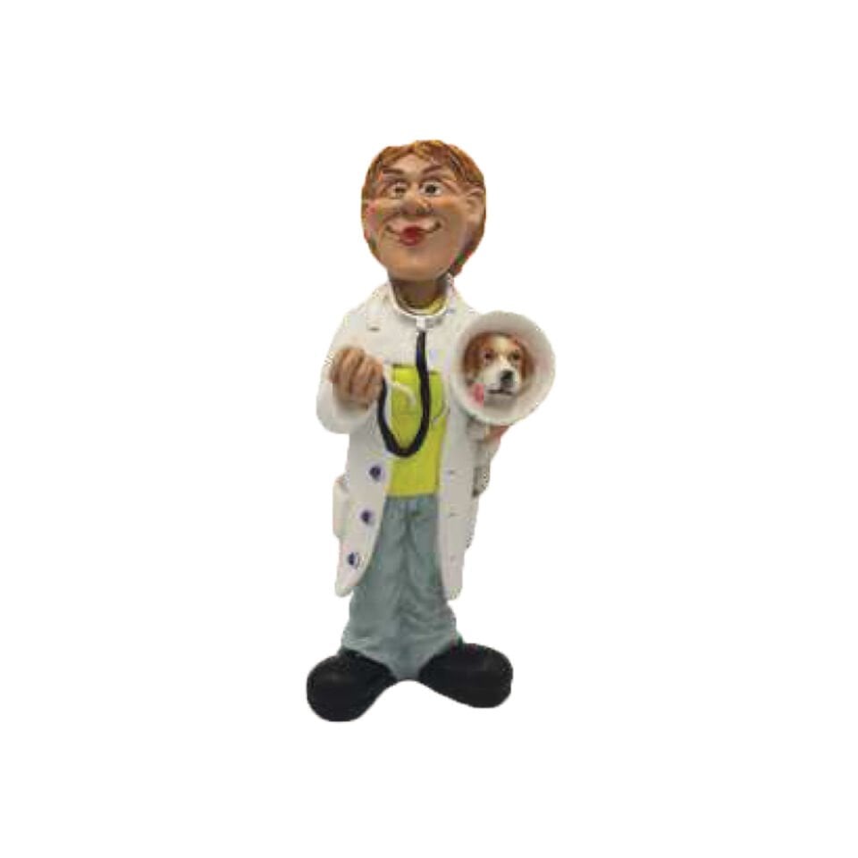 DEKORATİF BİBLO 16CM - KADIN VETERİNER