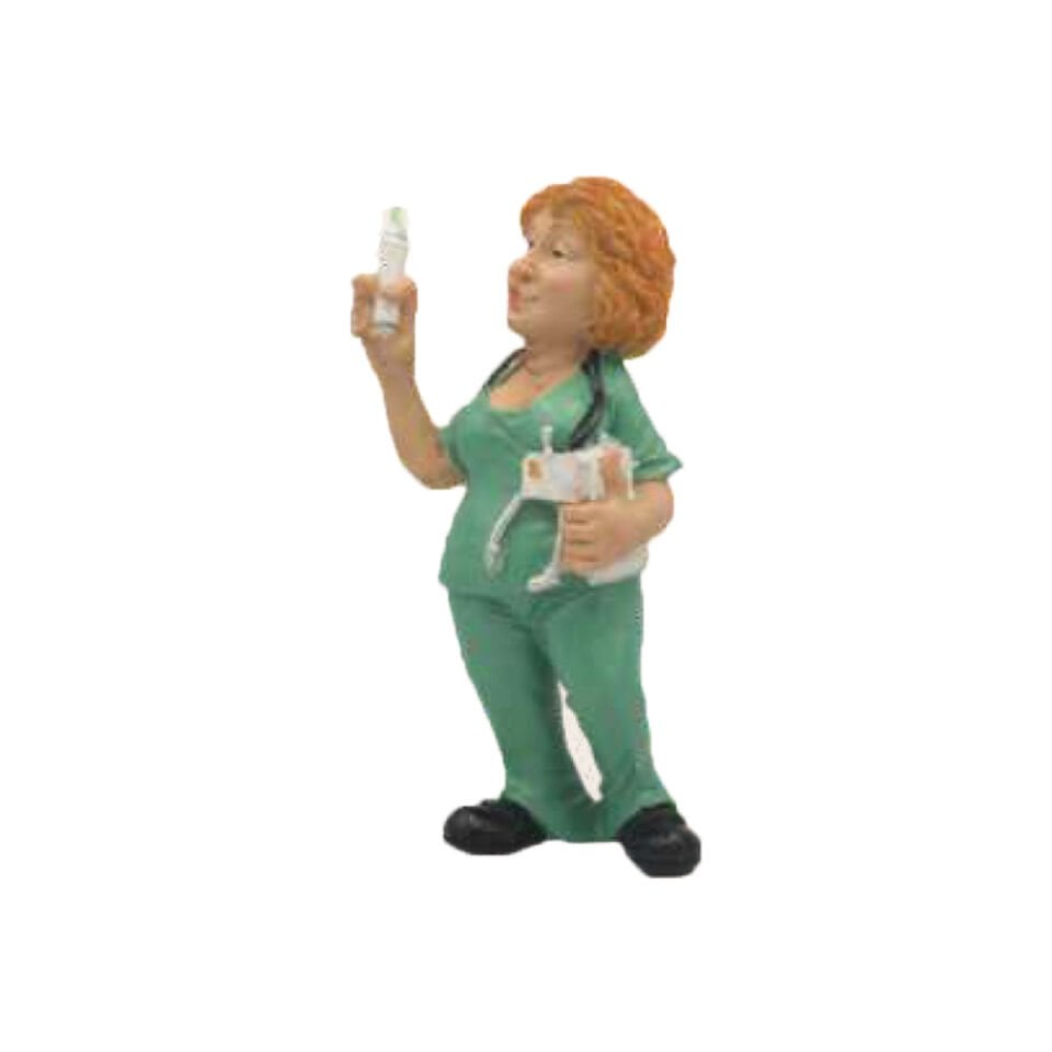 DEKORATİF BİBLO 16CM - KADIN HEMŞİRE