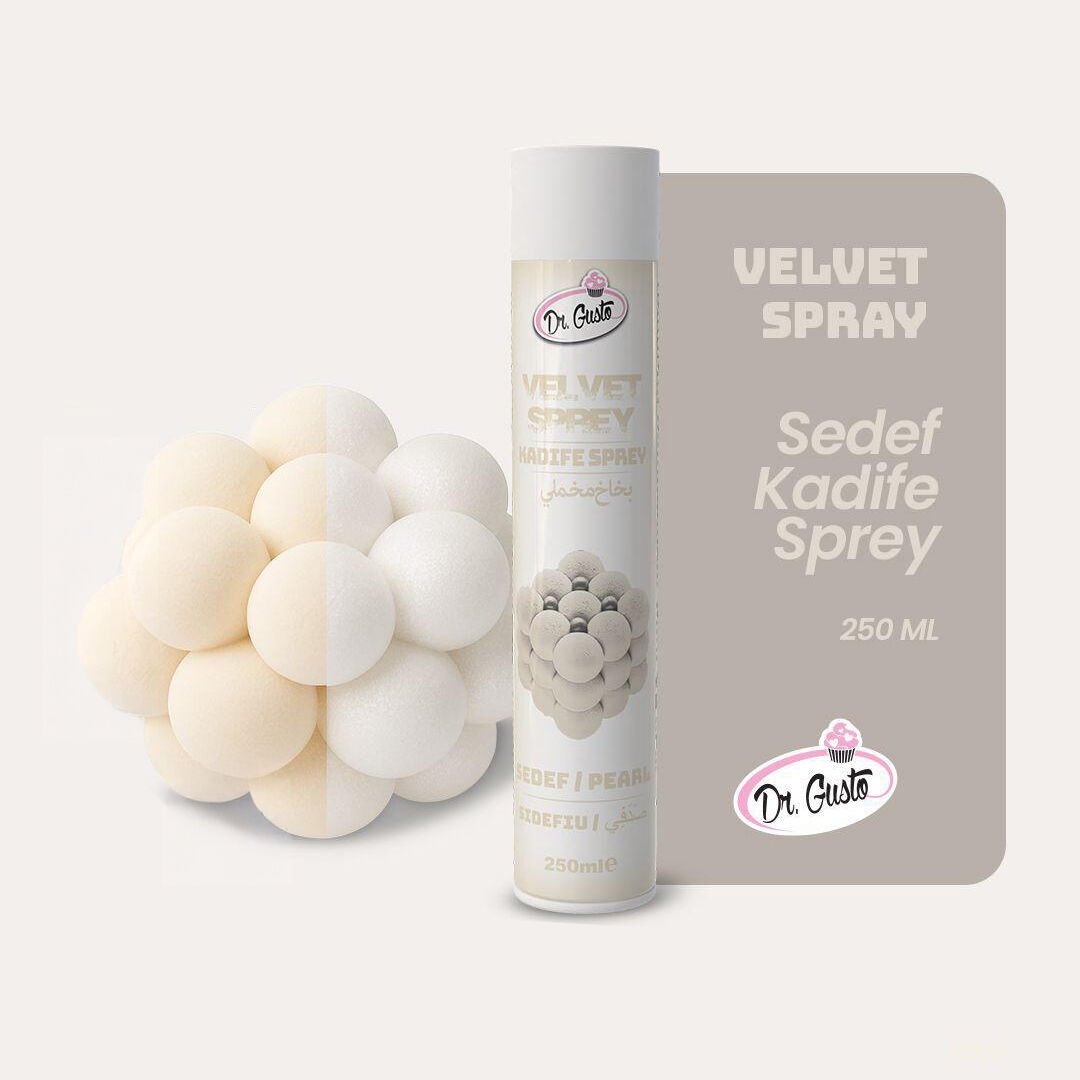 KADİFE SPREY BOYA SOFT RENKLER 250 ml - Sedef