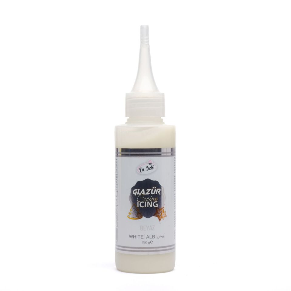 GLAZÜR COOKIE ICING - 150 ML Beyaz