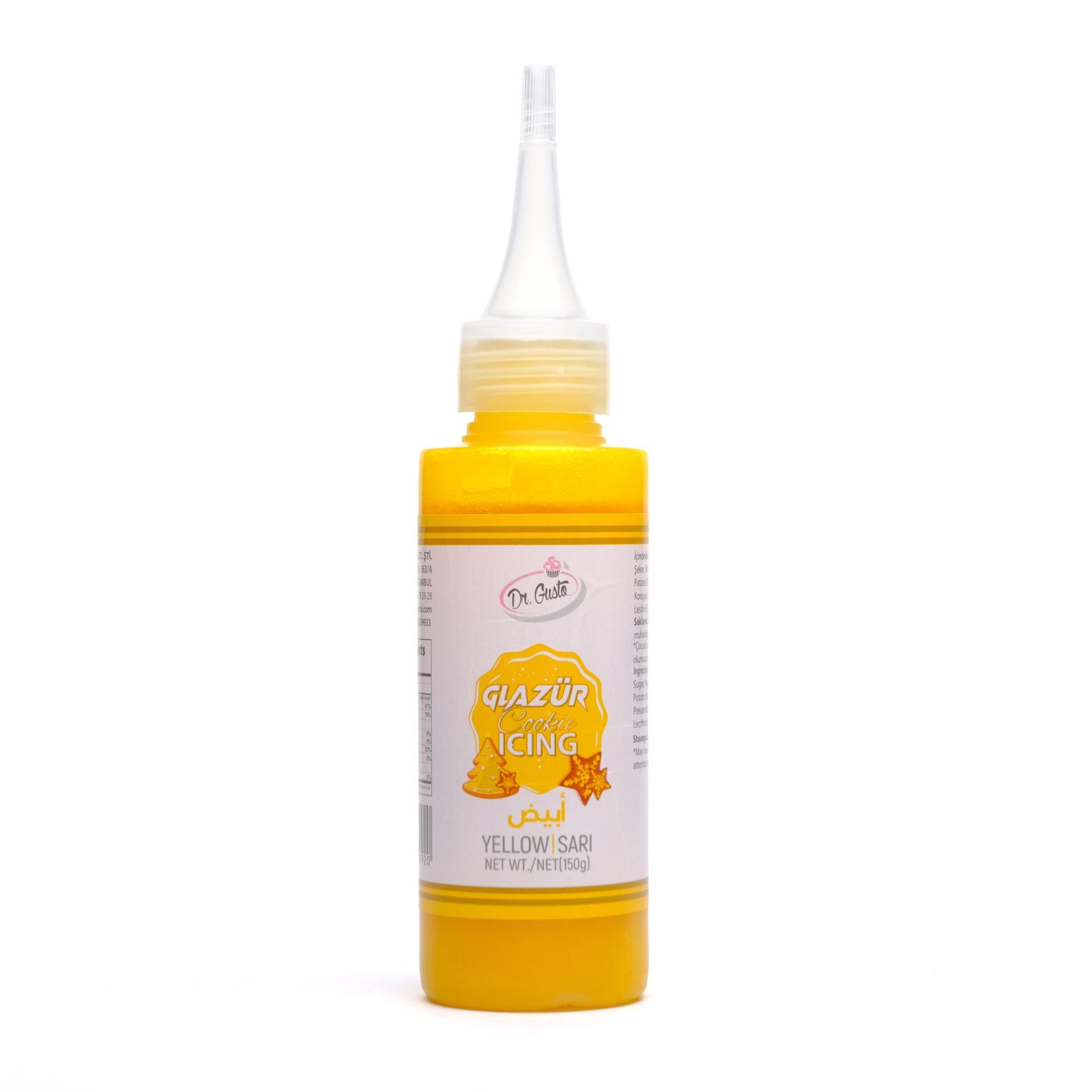 GLAZÜR COOKIE ICING - 150 ML Sarı