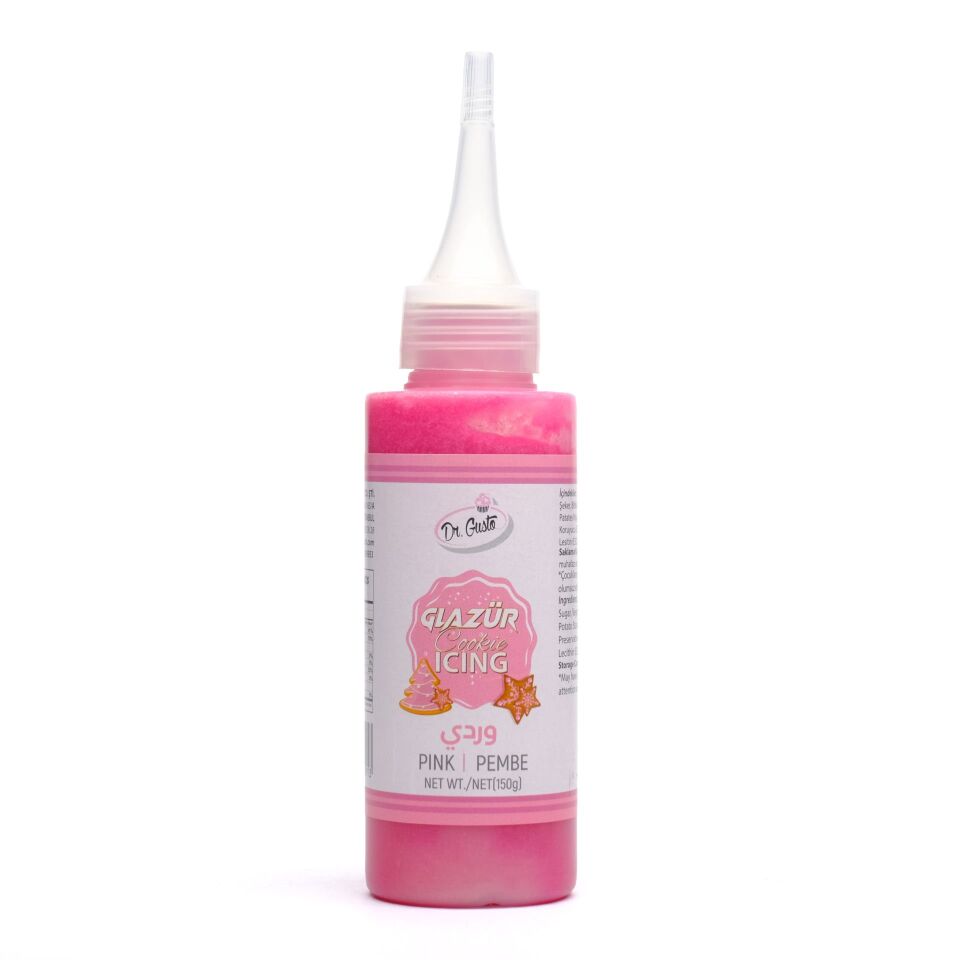 GLAZÜR COOKIE ICING - 150 ML Pembe
