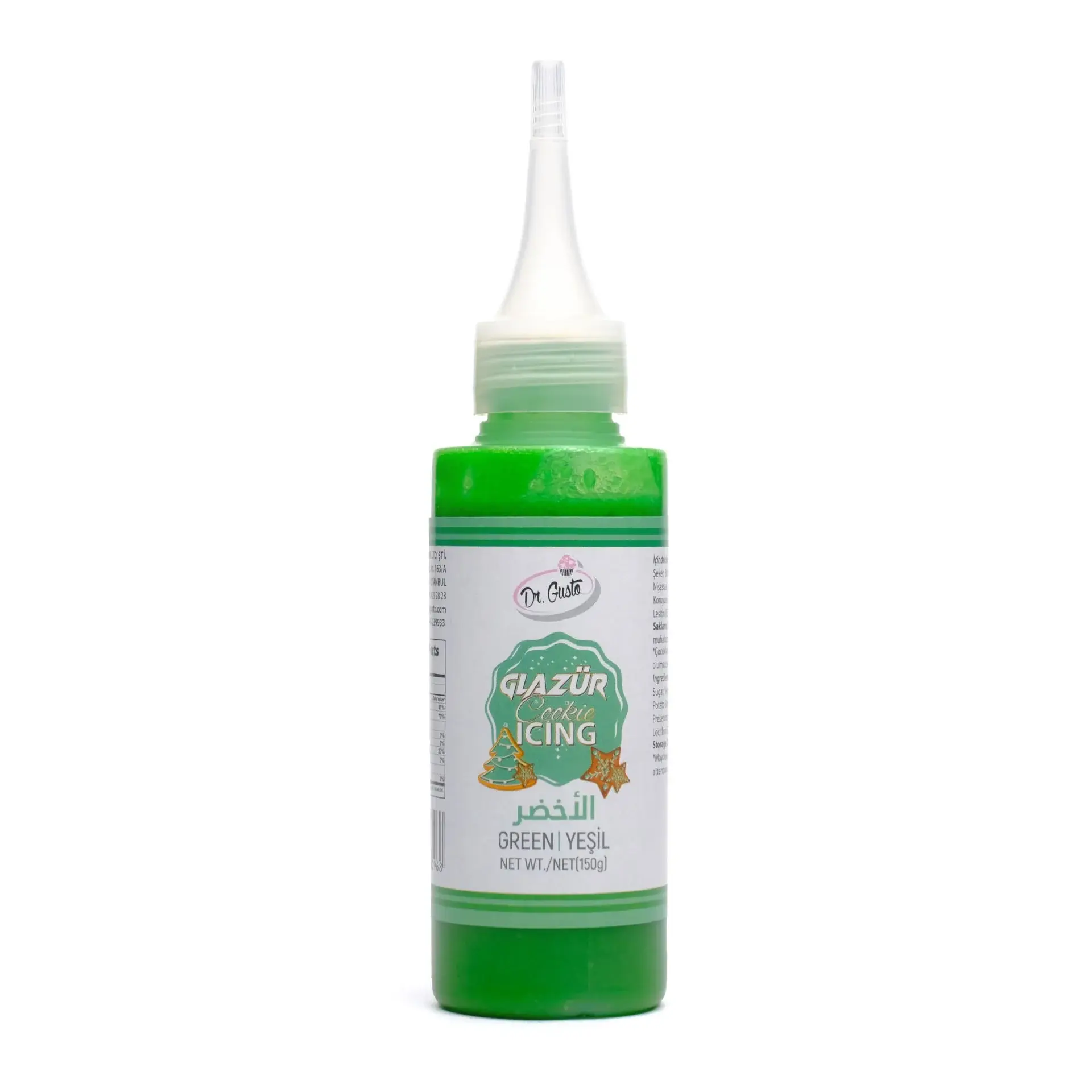 GLAZÜR COOKIE ICING - 150 ML Yeşil