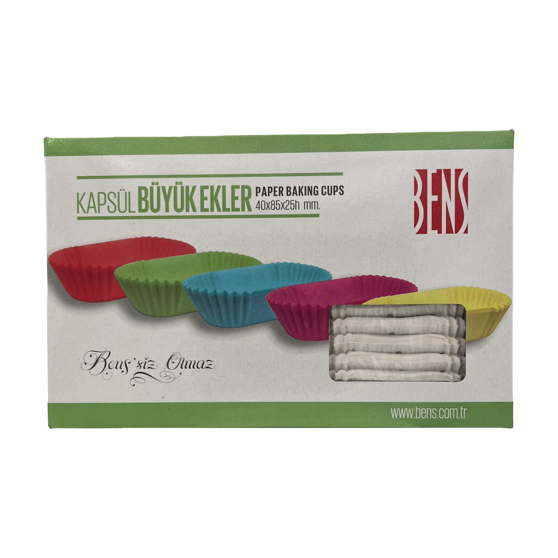 BENS KAPSÜL BÜYÜK EKLER BEYAZ