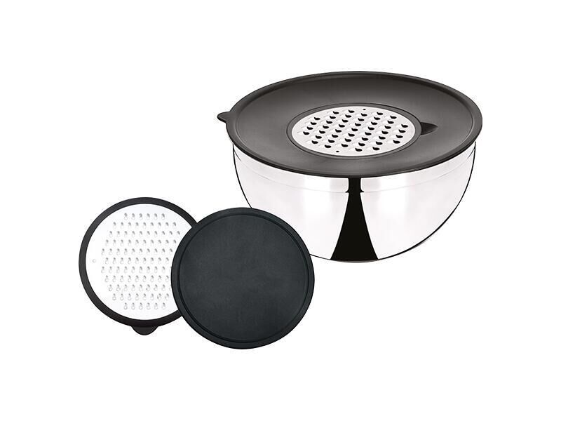 ARYILDIZ KARIŞTIRMA KABI RENDELİ 5 PARÇA 24CM