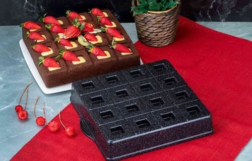 TAÇ BROWNIE GRANİT DÖKÜM KEK KALIBI