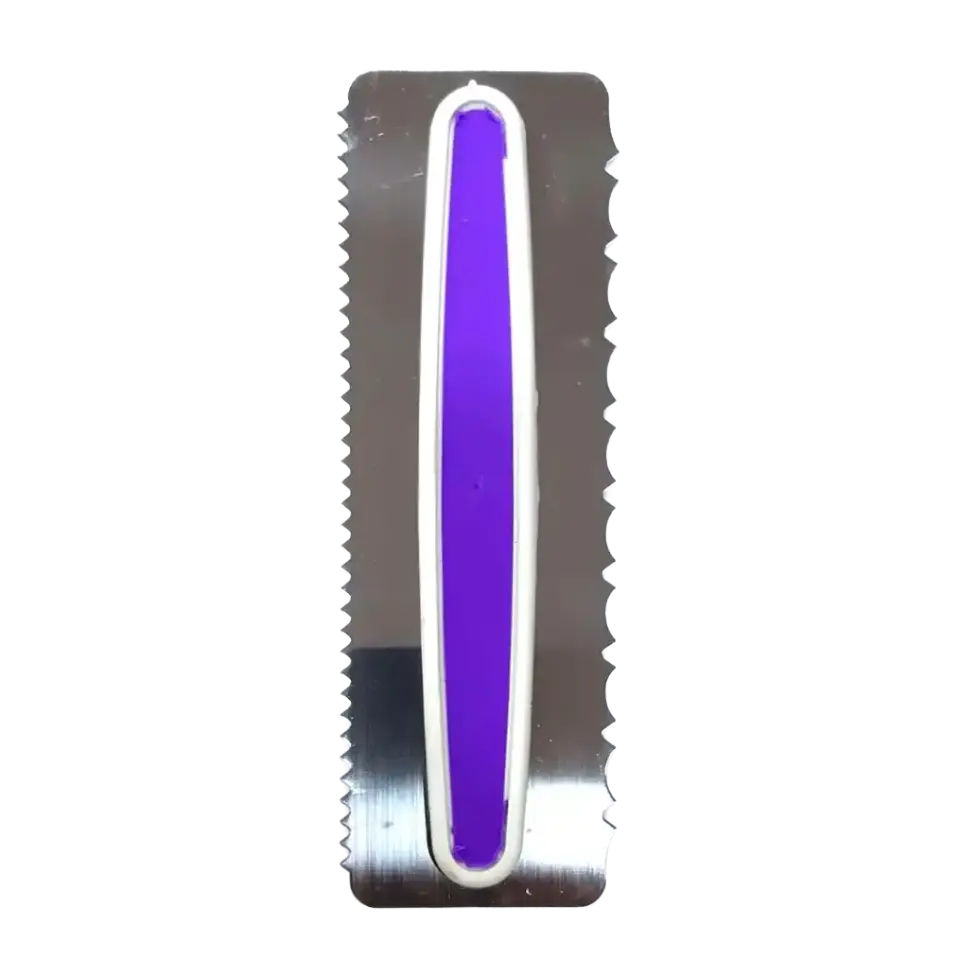 PLASTİK TUTMALI METAL DEKOR TARAĞI BS-277-6