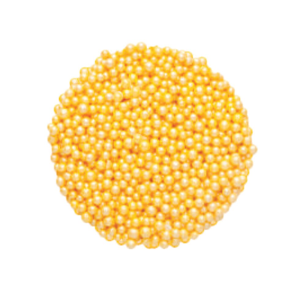 DEKORATİF ŞEKER - 2 MM Sarı - 45 Gr