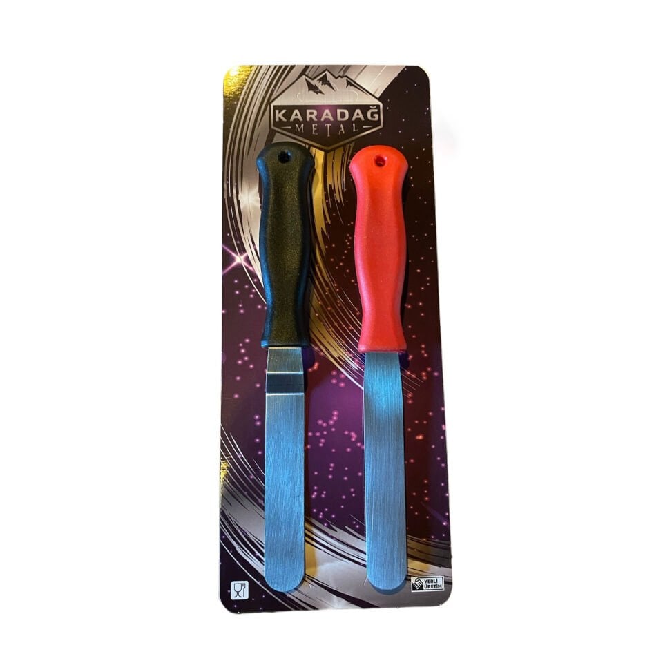 BUTİK PASTA MİNİ SPATULA SETİ - 2Lİ