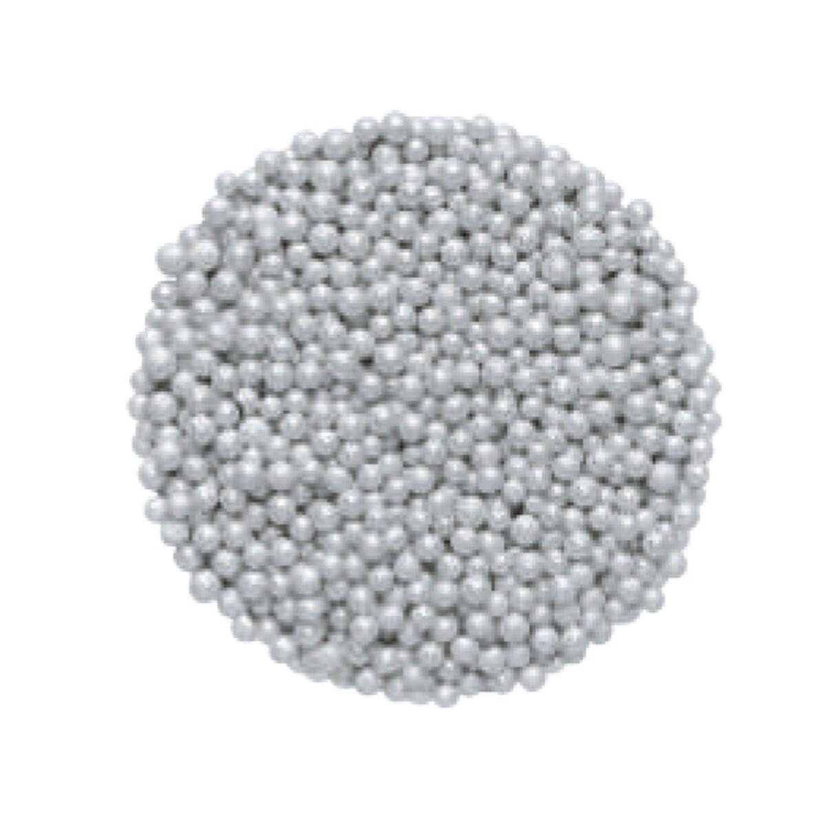 DEKORATİF ŞEKER - 2 MM Gümüş - 45 Gr